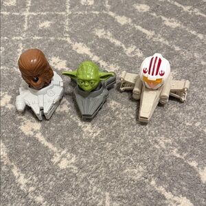 Set of 3 McDonald’s 2020 Star Wars Toys